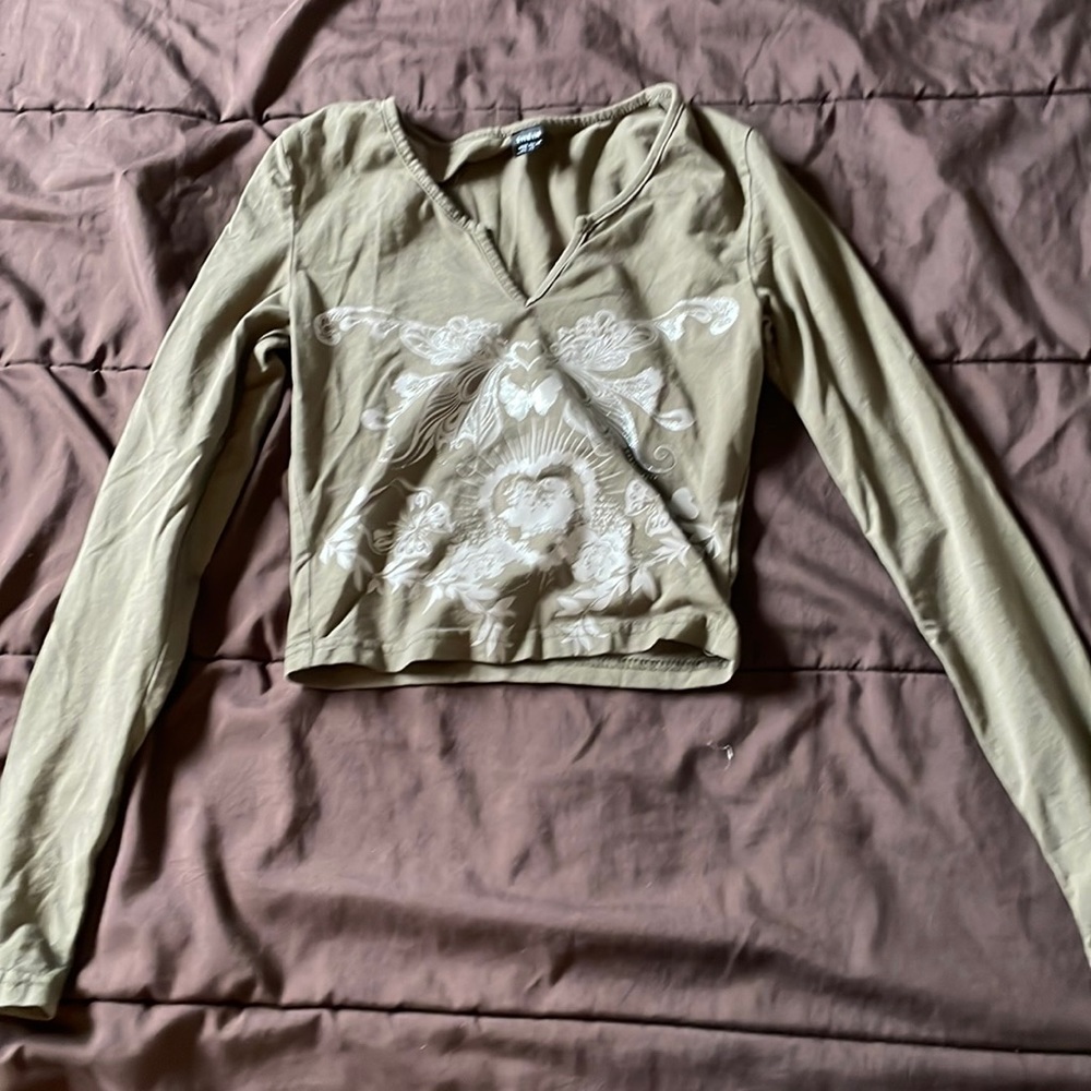 Long sleeve y2k shirt